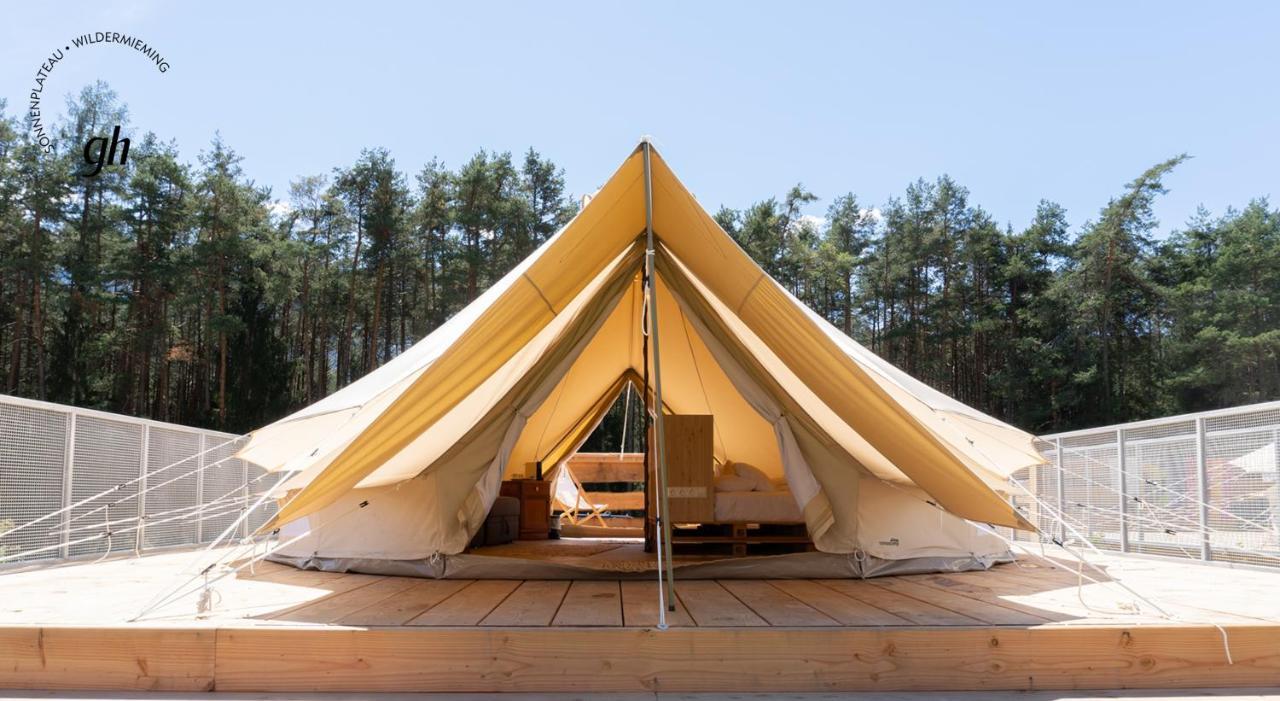 Gerhardhof - Zimmer Glamping Camping Wildermieming エクステリア 写真